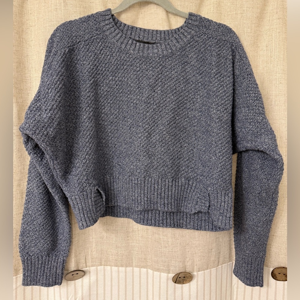 Banana Republic Gray Crew Neck Sweater